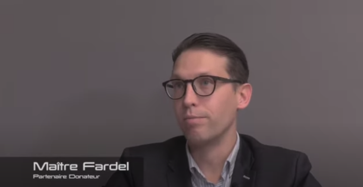 You are currently viewing Rencontre d’un partenaire donateur : Maître Fardel